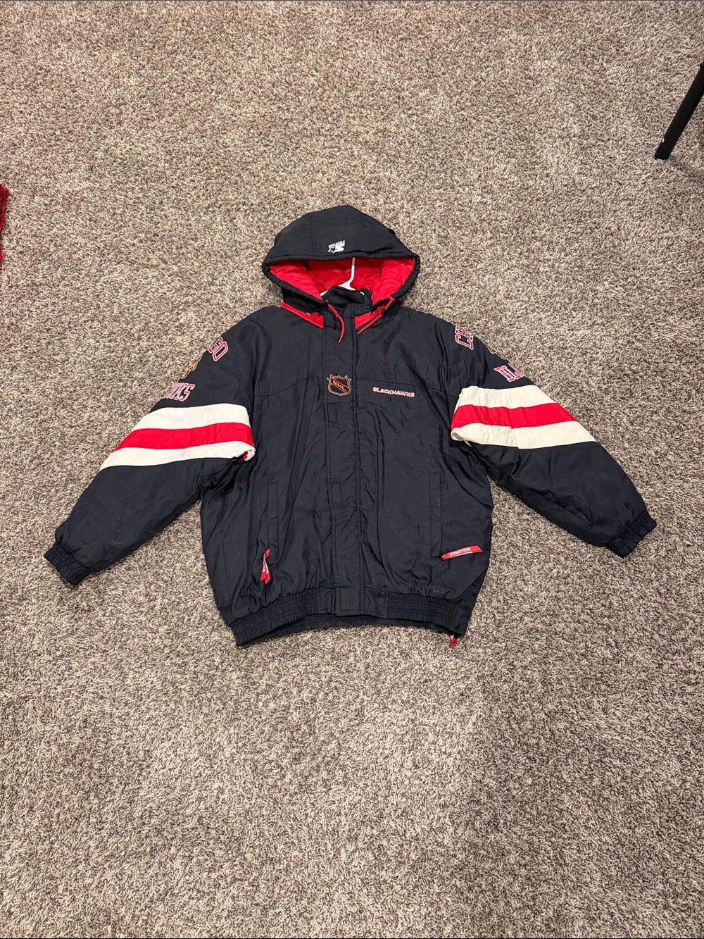 Blackhawks starter jacket